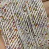 Cuentas sueltas de circón natural facetado más vendidas transfronterizas, cuentas facetadas, accesorios para joyería DIY, pulseras de cuentas, collares