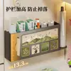 Portarrollos de cocina, estante de almacenamiento magnético para el lateral del refrigerador, estante de almacenamiento multifuncional para papel film, estante de almacenamiento sin taladro