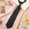 Jk Gravata Pequena Feminina Estilo College Xadrez Preguiçosa Uniforme Japonês Camisa Gravata Borboleta Ins Tendência Curta