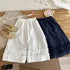 Ropa Infantil Coreana Pantalones Rectos para Niñas Verano 2026 Delgados Estilo Nuevo Elegantes de Pierna Ancha Casual Pantalones Cortos para Niñas