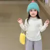 Roupas infantis Pear sugar jaqueta com capuz para menina agasalho de inverno estiloso com gola de pelo top com capuz para crianças roupas para bebê menina Classe A