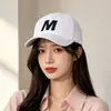 Gorra plana versátil de ala ancha con ala extendida, exclusiva para caras redondas grandes para hacerlas parecer más pequeñas, protección solar para exteriores, gorra de béisbol profunda