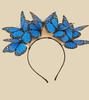 Diadema de Mariposa Transfronteriza de Amazon Tocados de Mariposa Coloridos Europeos y Americanos para Novias, Quinceañeras, Banquetes, Fiestas Accesorios para el Cabello Venta al por Mayor Mujeres