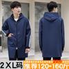 Nuevo Delantal de Invierno Grueso con Forro de Lana de Manga Larga Estampado de Logo Overol Antifouling Bata Grande Ropa de Trabajo Abrigo para Mujer