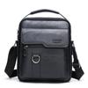 Bolso de piel de vaca para hombre, clásico, bandolera, bolso de hombro de negocios, informal, de comercio exterior, nueva mochila pequeña