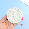 Bebé Productos para Bebé Molde de Silicona para Fondant Pasador Pegamento para Botella Molde Abrasivo Decorativo Molde de Bebé Durmiendo