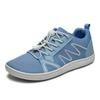 2024 transfronterizo nuevo casual tejido fly superficie primavera y otoño zapatilla transpirable estudiante zapatos de senderismo hombre suela blanda zapatos de viaje mujer