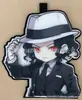 Cazador de demonios: Kimetsu No Yaiba Tanjiro Colgante de Fieltro Llavero de Mochila Lindo de Alto Valor Adorno Colgante de Tela No Tejida Periférico de Anime