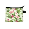 Cartera de Monedas Original de Flamenco Transfronteriza para Estudiantes y Niños, Estuche de Almacenamiento Lindo y Elegante, Estuche de Auriculares de Alto Valor, Portátil