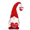 Cross-border novo dia dos namorados boneca amor pingente rosto boneca Rudolf Goblin decoração decorações dia dos namorados