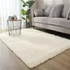 Tapete de seda e lã liso transfronteiriço uso doméstico pelúcia área grande cobertura total tapete de sala de estar quarto pelo alto antiderrapante tapete de cabeceira