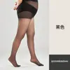 Medias de seda para mujer antienganche de seda al por mayor de verano finas alta transparencia piel piña calcetines negro sexy puro luz pierna artefacto
