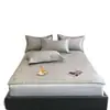 900D Lujo Accesible Jacquard Acondicionado por Aire Alfombra Suave Plegable Lavable a Máquina Clase A Transpirable Alfombra de Salud Verano Hogar Alfombra de Seda de Hielo 1.8