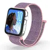 Adequado para Pulseiras de Nylon para Apple Watch, Pulseiras de Tecido de Nylon para Apple Watch, Pulseiras de Argola de Velcro