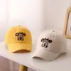 Gorra de Béisbol Infantil Primavera Bordado de Letra Inglesa Estilo Occidental Moda Versátil Sombrero de Sol para Bebés Niños y Niñas Tendencia