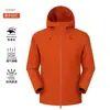Nueva Chaqueta Softshell Suave para Exteriores de Primavera, Ropa Softshell Cálida para Hombres y Mujeres, Chaqueta con Capucha Cortavientos e Impermeable, Personalizable