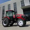 Trator Agrícola de Tração nas Quatro Rodas, Alta Potência, Econômico em Combustível, Trator Multifuncional para Trabalhos na Fazenda, Preparo do Solo com Arado Rotativo e Sulcamento, Transfronteiriço