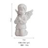 Venta al por mayor Retro francés lindo oración adornos de angelito estilo ins adornos de escritorio de columna romana accesorios de pose regalo