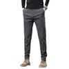 Pantalones Largos Casuales Nuevos para Hombre Primavera y Otoño 2026, Estilo Coreano Ajuste Delgado Pierna Recta, Elásticos de Moda Versátiles Pantalones Casuales Juveniles