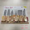 Faca de Queijo com Cabo de Madeira Personalizada, Conjunto de Caixa de Presente com Faca de Queijo, Espátula para Geleia e Manteiga, Cortador de Queijo, Conjunto de Garfos de Frutas