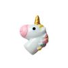 Accesorios de unicornio de resina, sombreros para niños, accesorios para teléfono móvil hechos a mano, funda de teléfono móvil color crema.