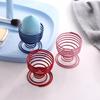Estante puff rack huevo de belleza esponja de maquillaje huevo soporte calabaza secado a prueba de polvo almacenamiento rack caja soporte