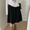 Tiro real Otoño 26 Nueva Ropa de Mujer Coreana Dongdaemun Falda Media Gruesa de Corazones Lunares y Capullos Florales