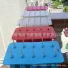 Oso de Dibujos Animados, Cerdo, Conejo, Pingüino, Dinosaurio, Hipopótamo En Stock Molde de Silicona de 10 Agujeros para Paletas de Helado para Paletas Tradicionales de Pekín