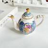 Plato de Cerámica Nuevo Chinoiserie de Aspecto Alto, Vajilla de Alta Gama para Restaurante de Hotel, Plato para Comida Occidental de Porcelana Fina, Plato Hondo, Plato para Arroz, Plato Plano