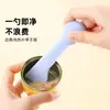 Abrelatas para Gato Mascota Cuchara Abrelatas para Perro y Gato Herramienta Pala Cuchara de Silicona para Cáscara Utensilio de Comida