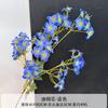 Simulação de flor tung, flor falsa para casamento, flor de trombeta de glória da manhã, arranjo de flores de galho alto, decoração de salão de casamento, guia de estrada