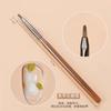 Conjunto de Ferramentas Caneta Nail Art Pincel Esfumado Degradê Pintado Caneta de Puxar Ponta Redonda Caneta Fototerapia Francesa para Salões de Unhas