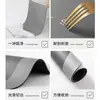 Alfombra absorbente antideslizante para baño del hogar, alfombra absorbente con drenaje de agua para encimera de cocina, alfombrilla de suelo simple de tierra de diatomeas con forma de hoja