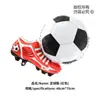 Globos para Evento Deportivo Mundial de Fútbol Transfronterizo, Globos de Mano, Diademas, Globos de Trofeo, Globos para Animar al Equipo
