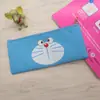 Bolsa de Lápices de Lona con Cremallera de Dibujos Animados Creativos e Inspiradores Bolsa de Tote para Estudiantes Caja de Papelería Simple Regalo para el Día del Niño Bolsa de Lápices