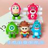 5403# Nuevo llavero de dibujos animados de la serie Toy Story, colgante monocular del año basguang