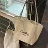 Bolsa de Lona con Lunares para Mujer, Gran Capacidad, Hombro Único, Para el Trabajo/Estudio, Estilo Coreano, Versátil, Nuevo Modelo 2026, Sencilla y a la Moda para Estudiantes