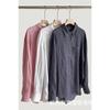 23 Verano Casual Viaje Diario Holgado Traje de Lino Camisa Shorts Ropa de Protección Solar para Mujer