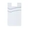 Suporte de cartão de silicone para celular porta-cartão cartão de banco cartão de ônibus adesivo traseiro preguiçoso para celular fábrica direta Promoção de Presente adesivo de cartão