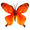 Cabeza de Flor de Mariposa de Goma Suave de Plástico, Decoración del Hogar con Flores Artificiales, Arreglo de Boda, Adornos al por Mayor, Decoración de Mesa para Exteriores
