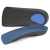 Ajuste de palmilha para pés que viram para dentro suporte de arco esportivo meia-palmilha absorção de choque alívio de pressão caminhada palmilha respirável
