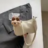 Moda Casual Simple de Color Sólido de Gran Capacidad para Hombro Cruzado Bolso de Axila Bolso de Mano Bolso Mujeres Primavera 2026
