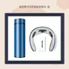Souvenirs Creativos para Eventos, Eventos de Aniversario de Empresa, Masajeador de Cuello con Logo Personalizado, Taza Térmica, Set de Regalo Empresarial