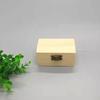 Caja de Joyería de Madera Hecha a Mano para Niños DIY Color Nieve Barro Perla Barro Color Arcilla Caja de Almacenamiento Accesorios de Joyería Pino