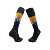 Calcetines Antibacterianos para Esquiar, Calcetines de Lana Merino, Calcetines Cálidos Largos para Montañismo y Nieve, Calcetines Profesionales Antideslizantes para Nieve al por Mayor
