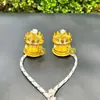 Lámpara de Aceite Antigua, Cabezal de Lámpara de Queroseno, Mecha de Lámpara para Adorar Dioses y Ofrecer a Buda, Aceite de Mantequilla, Queroseno, Cabezal de Lámpara de Vidrio Antiguo, Accesorios para Núcleo de Aceite