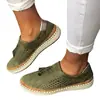 Zapatos de Lona para Pareja Tallas Grandes con Cordones, Estilo Slip-On, Suela Rayada Bicolor, Zapatos Planos de Caña Baja con Borla para Mujer