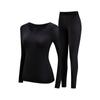 Nuevo traje de ropa para mujer con diseño de piel de color mejorada, ultra delgado, sin costuras, antiestático, cálido, conjunto de ropa interior
