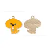 Acessórios de Joias Pingente de Cachorro Pingando Óleo DIY Venda Quente Transfronteiriça Pingente de Cachorrinho Corrente de Celular Chaveiro Pingente Feito à Mão
