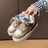 Zapatos blancos con forro de polar para invierno 2024 nuevos coreanos ins estudiantes femeninas cálidos altura zapatos de plataforma deportivos calle F168